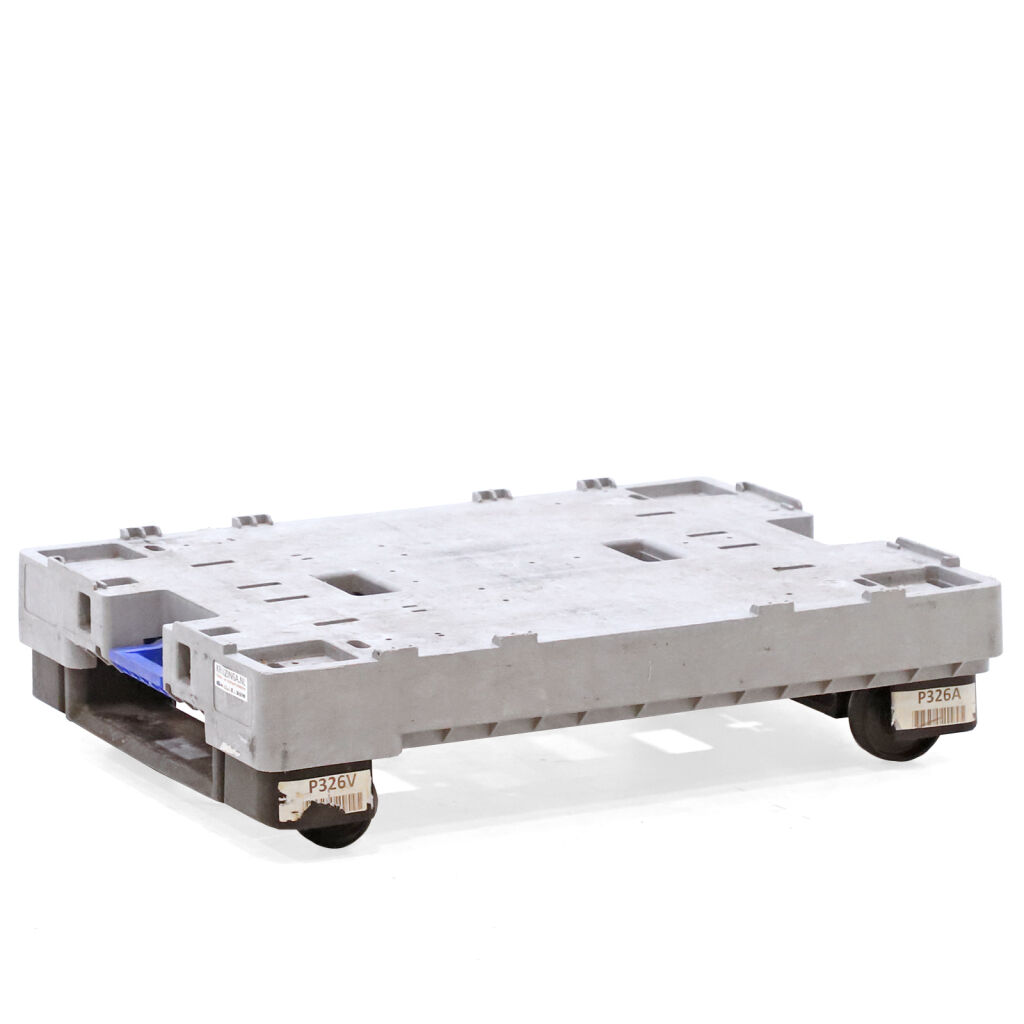 Gebruikte Onderwagen eurobakken rolplateau geschikt voor eurobakken 800x600 mm