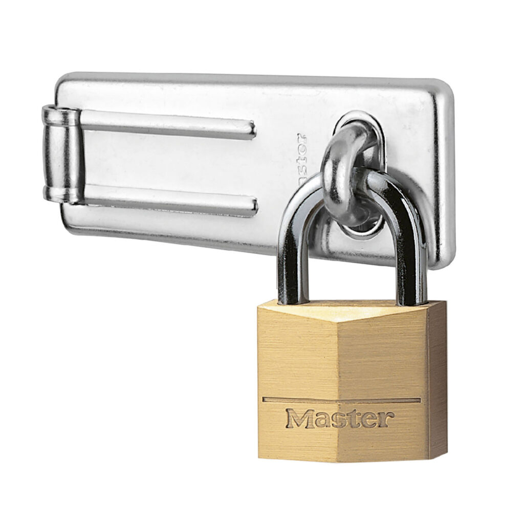 locks latch + padlock anti-theft version