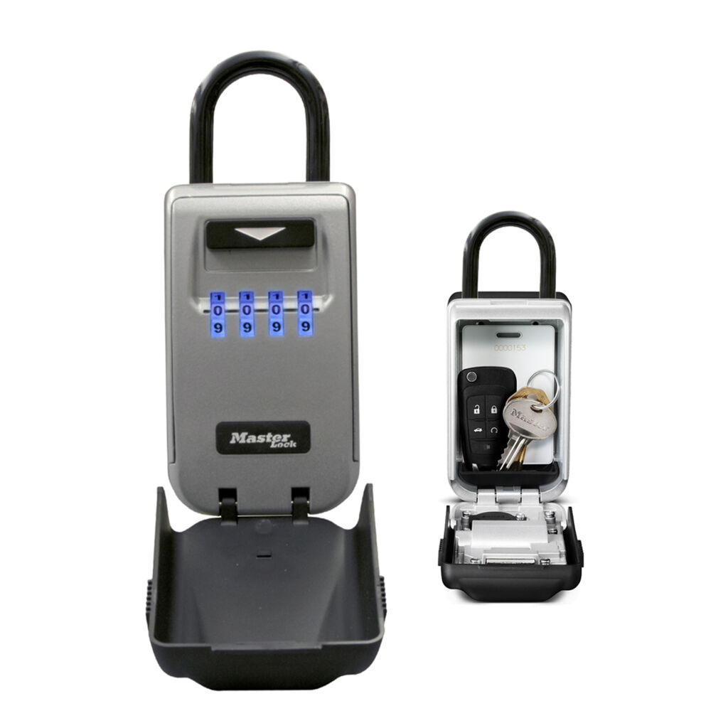 Schlüsselsafes Schlüsselkiste  mit Zahlenschlössern (beleuchtet)