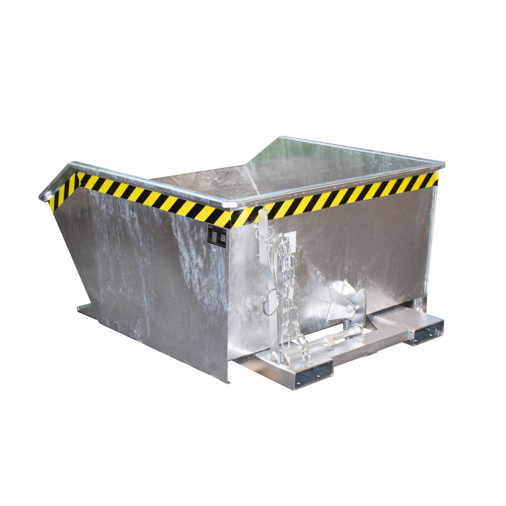 Spaandercontainer standaard bouwhoogte incl. zeef