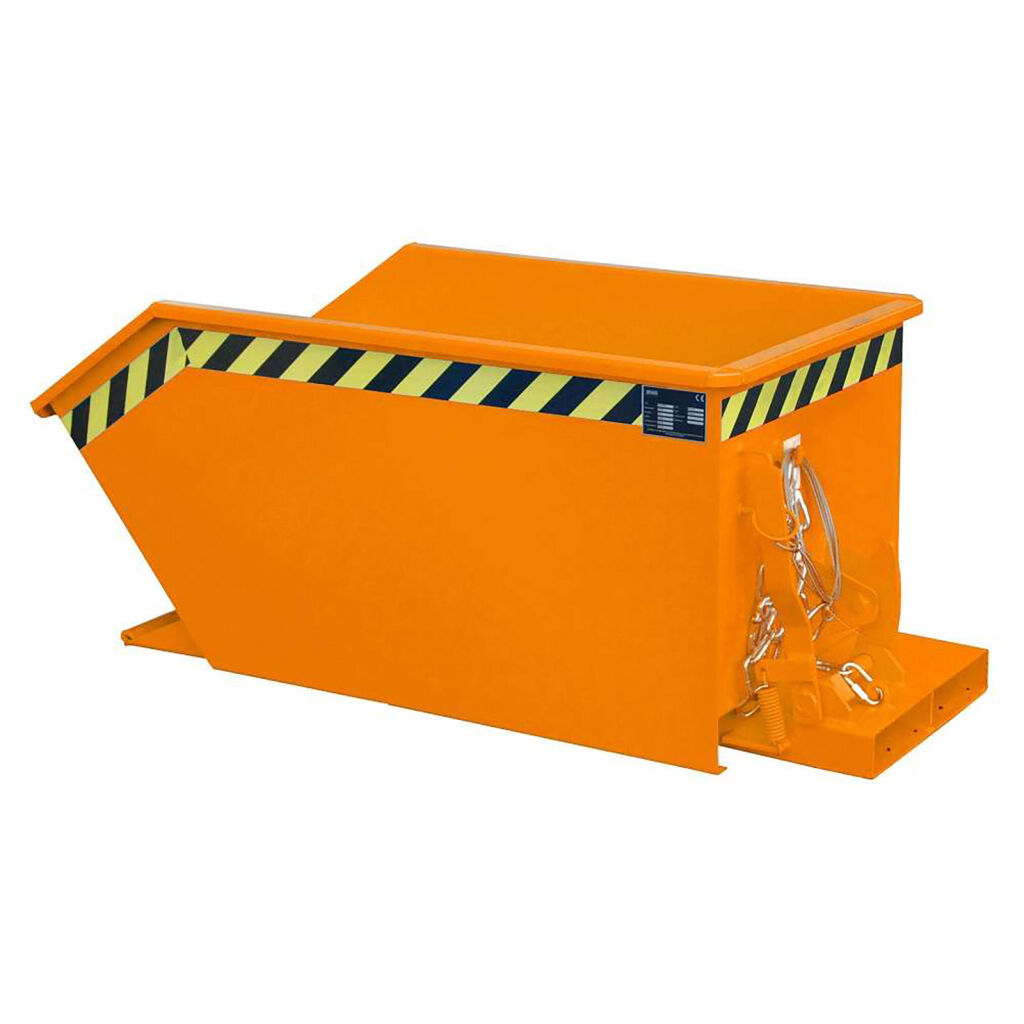 Spaandercontainer standaard bouwhoogte incl. zeef
