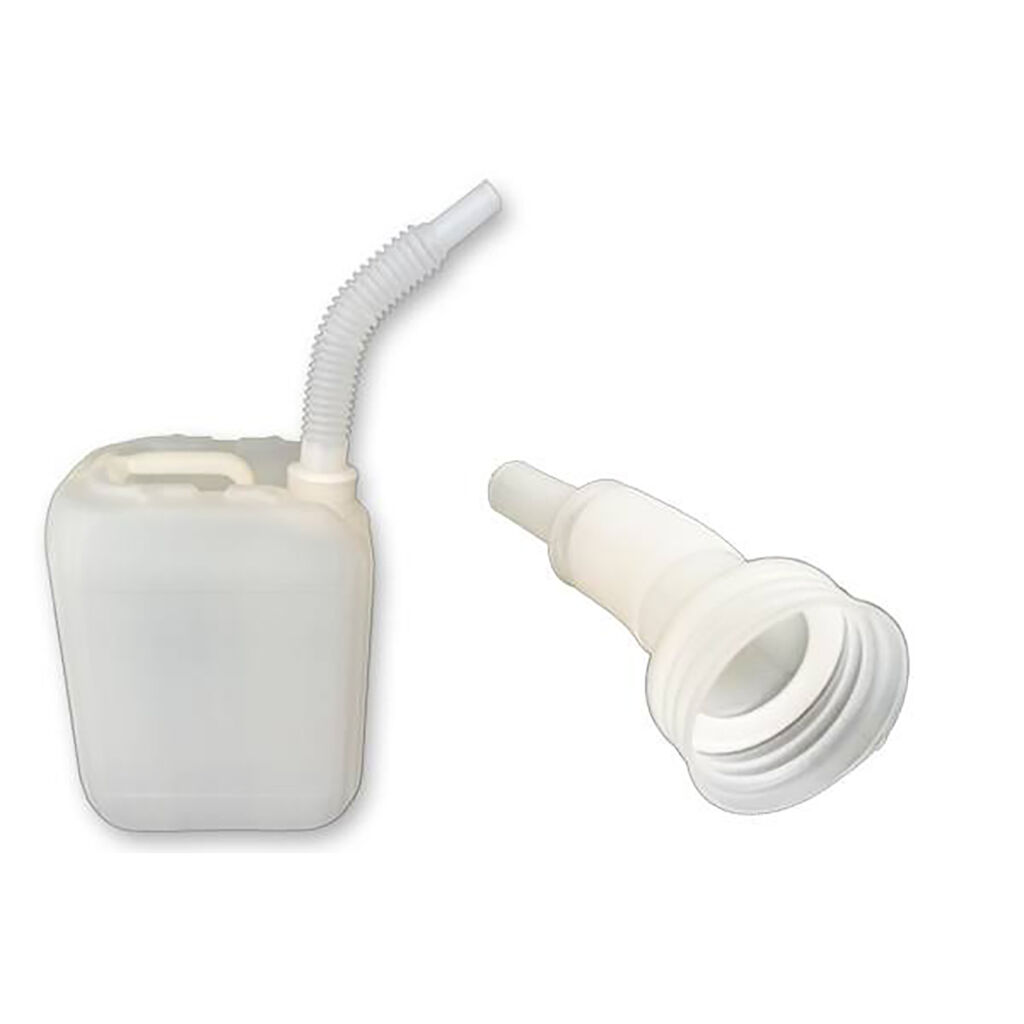 Barrels accessories flexible spout retractable with cap size DIN 45 