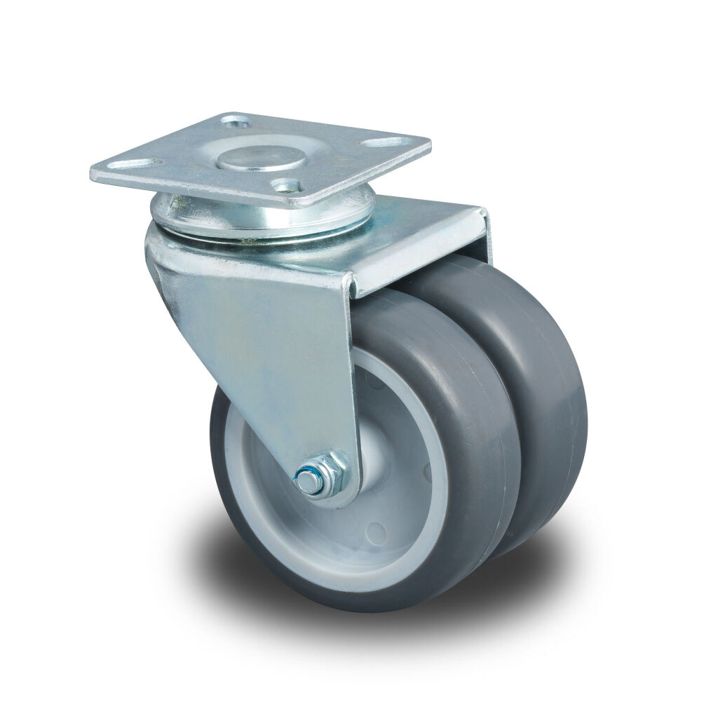 Zwenkwielen Ø 75x48 mm