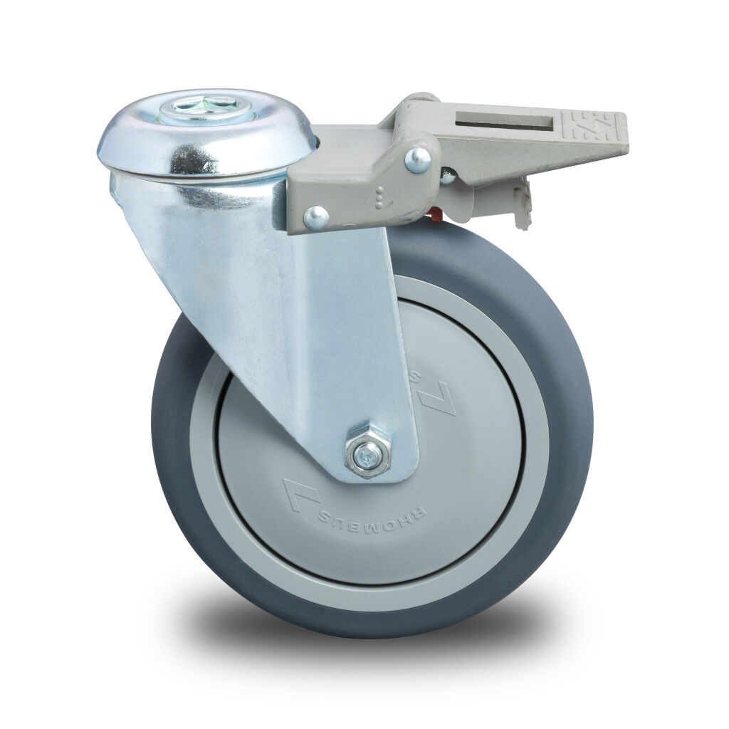 Castor wheels castor wheels with brake Ø 100 mm