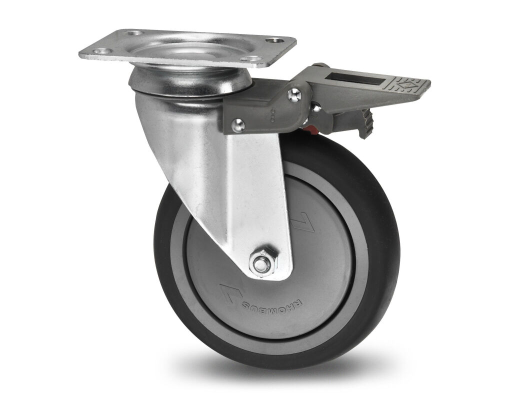 Roulettes pivotantes roues pivotantes avec frein Ø 100 mm