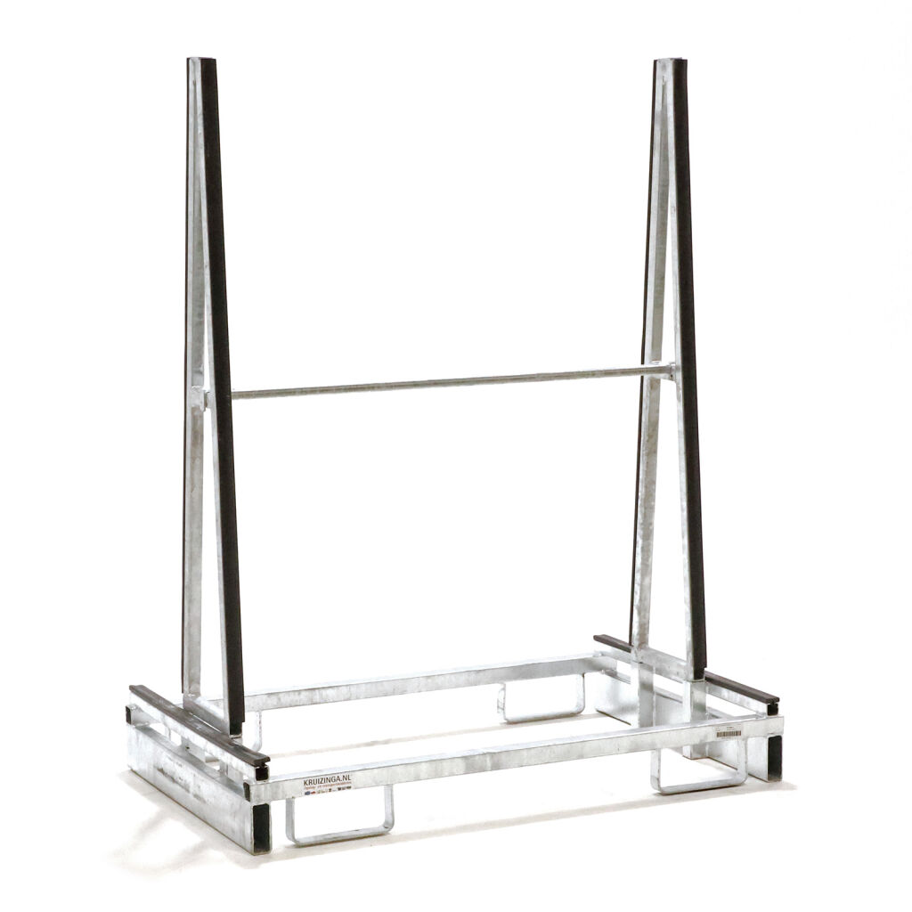 Glass rack glass transport container double-side loading