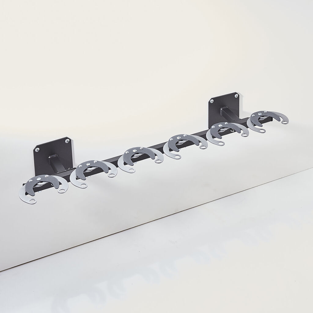 Cycle racks scooter rack 6 piece, wall mount