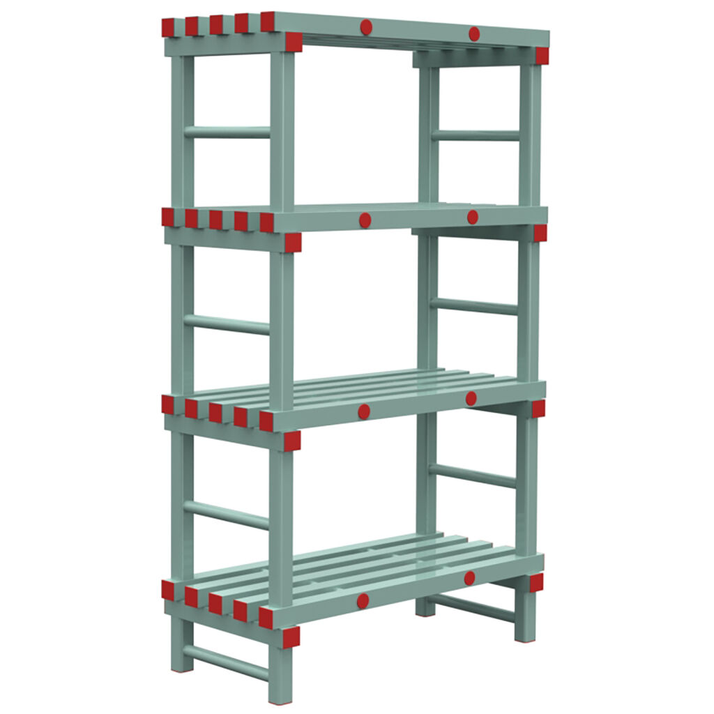 Plastic rack Euro rack modular