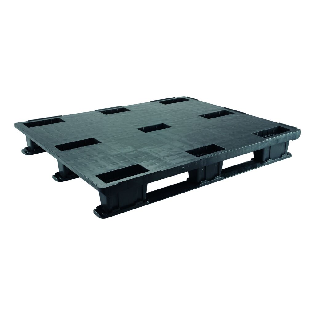 Palette plastique palette synthétique/plastique palette grillagé 100% gerecycled