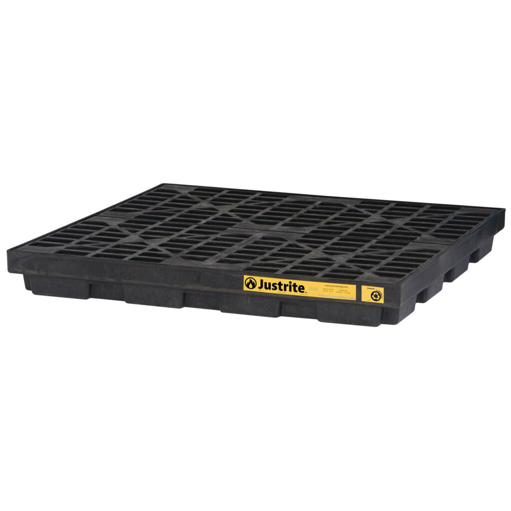 Bac de rétention plastique pour 4 x 200 l fût