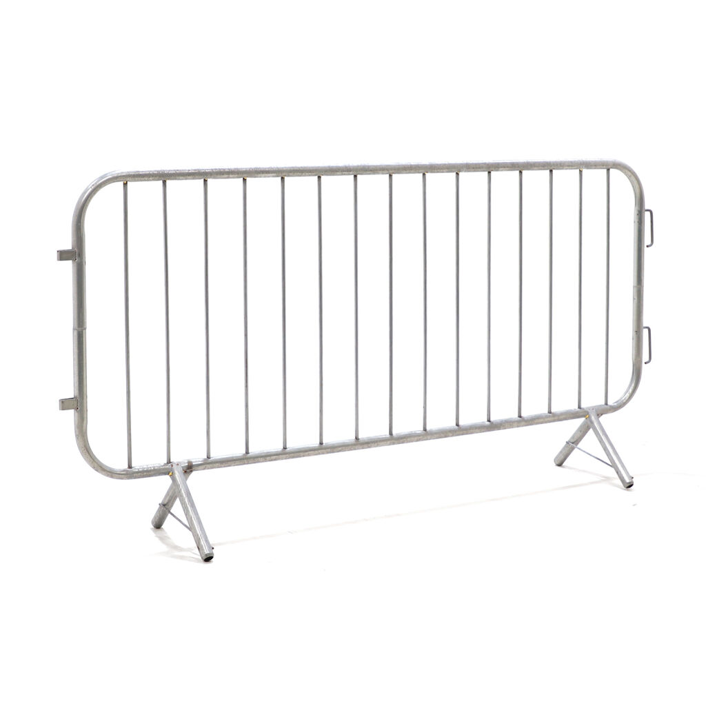 Gebrauchte Absperrgitter Absperrgitter Stahl kuppelbar