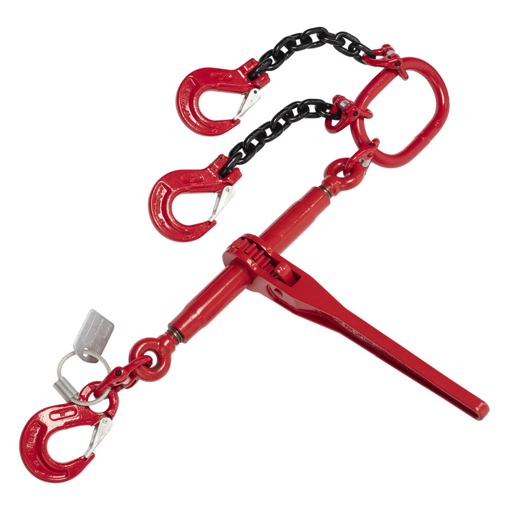 Spanbanden kettingspanner 2-sprong ladingspanner, Ø 8 mm, 8000 kg 
