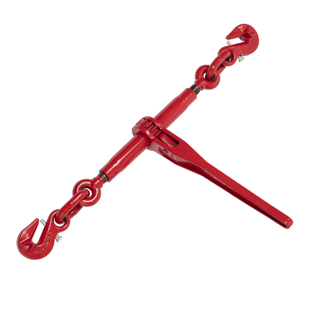 Elingue et sangle levier pour chaîne tendeur de charge avec crochets de retenue, Ø 8 mm, 8000 kg 