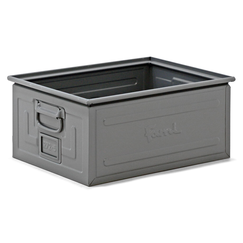 Storage bin steel all walls closed