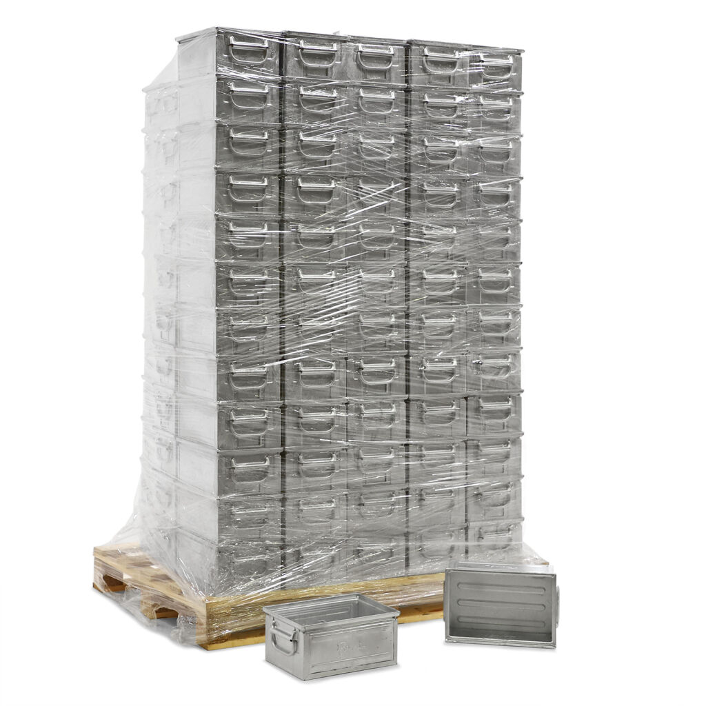Storage bin steel all walls closed