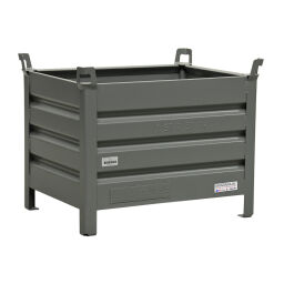 Stacking box steel fixed construction stacking box 4 sides 102866S