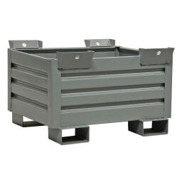 Stapelboxen stahl feste konstruktion stapelbehälter verstärkte ausführung + 4 einsteckprofile