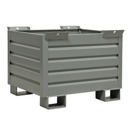 Stacking box steel fixed construction stacking box heavy version + 4 insertion profiles