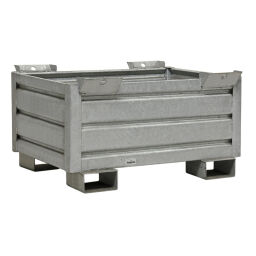 Stacking box steel fixed construction stacking box heavy version + 4 insertion profiles 1261286V