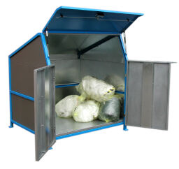 Müllcontainer Abfall und Reinigung Zubehör Boden.  L: 1380, B: 1270,  (mm). Artikelcode: 28S1100-BODEM