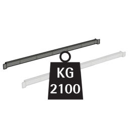 Pallet rack Shelving beam R3.  W: 2700, H: 110 (mm). Article code: 34-CU-2700