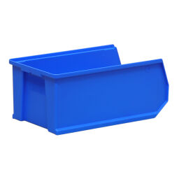 Combinatieset Stelling legbordstelling incl. 42 magazijnbakken Kleur:  blauw.  B: 1420, D: 335, H: 1972 (mm). Artikelcode: CS-856-40W-S1