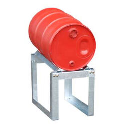 Retention Basin Aaccessoires Retention Basin drum rack for 1x 60 L drum.  L: 355, W: 545, H: 455 (mm). Article code: 40FA60-1