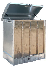 Gefahrgut-Depot für 1-2 200 l Fässer
