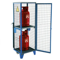 Gas cylinder storage gas cylinder storage for 2 cylinders 11-kg 40GFD-R2