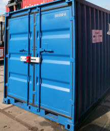 Container Zubehör Container-Schloss .  L: 650, B: 120, H: 150 (mm). Artikelcode: 58-DL-080-110
