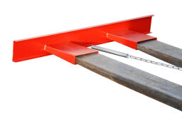 fork-lift truck accessories useful equipment for-lift beam protection.  L: 200, W: 995, H: 100 (mm). Article code: 60GZS-D
