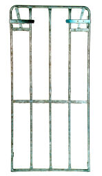 2-Wand Rollbehälter Zubehör mit Hinterwand Typ:  Zubehör.  B: 680, H: 1450 (mm). Artikelcode: 701-AH-68-1450