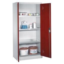 Cabinet Occasional cabinets with 2 perforated hinged door and 4 Retention Basins.  W: 930, D: 500, H: 1950 (mm). Article code: 578921315-GN