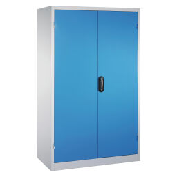Cabinet material cabinet with 2 hinged doors, 4 shelves and 3 drawers .  W: 1200, D: 600, H: 1950 (mm). Article code: 578932503-LW