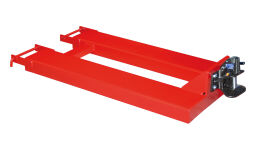 Fork-lift truck accessories useful equipment shunting-aid