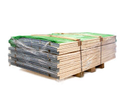 Pallet stacking frames pallet tender 4x hingeable