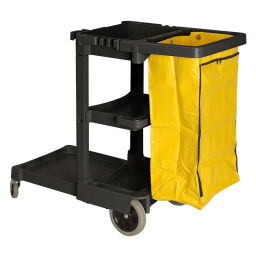 Cleaning trolleys Waste and cleaning cleaning trolley on wheels.  L: 1168, W: 552, H: 975 (mm). Article code: 95-01910772