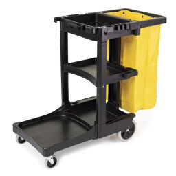 Waste and cleaning cleaning trolley
