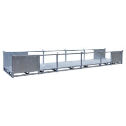 Chariot charge lourde empilables/ gerbable et hisable construction compact Sur mesure
