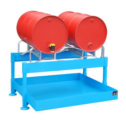 Auffangwanne Auffangbehälter für Fässer für 1-2 200 l Fässer 40FAS-2