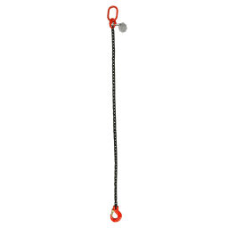 Lifting Accessories lifting chain single leg with catch.  L: 1500, W: 7,  (mm). Article code: 44-HK107-15
