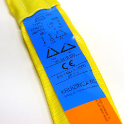 Lifting Accessories lifting sling 90 mm nylon 3000kg.  L: 1000, W: 90,  (mm). Article code: 44-R3010