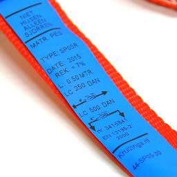 Spanbanden spanband 2-delig 25 mm polyester 500kg