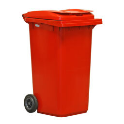 Plastic waste container Waste and cleaning mini container with hinging lid.  L: 480, W: 550, H: 940 (mm). Article code: 99-446-120-D