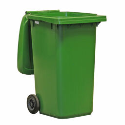 Plastic waste container Waste and cleaning mini container with hinging lid.  L: 740, W: 580, H: 1070 (mm). Article code: 99-446-240-N