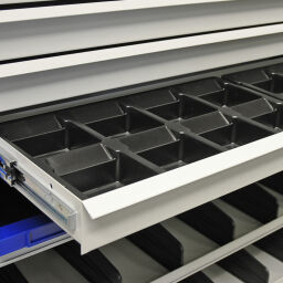 Cabinet accessories insert tray 12 compartments.  L: 265, W: 450,  (mm). Article code: 45-4070000