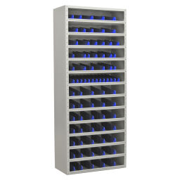 Cabinet compartment cabinet with 72 partition walls.  W: 1000, D: 400, H: 1980 (mm). Article code: 45-MP191040