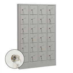 Cabinet locker cabinet 24 doors (cylinder lock) 45-PEL24-CS