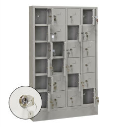 Cabinet locker cabinet 24 doors (cylinder lock)
