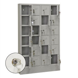 Locker cabinet 24 doors (cylinder lock)